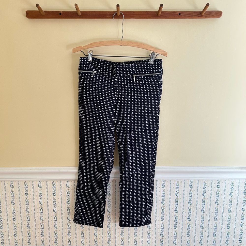 Jasmine & Juliana Patterned Cropped Pants